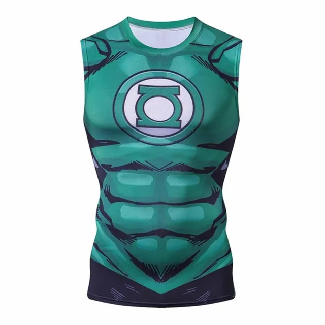 Green Lantern Sleeveless Compression Shirt