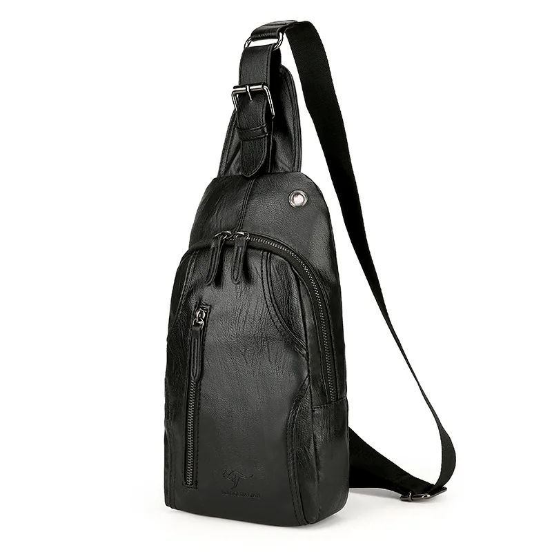 

One Polo Autumn And Winter New Style Men Chest Pack Shoulder Bag Fashion Shoulder MEN'S Satchel Bag MEN'S Backpack Men's Bag Tre