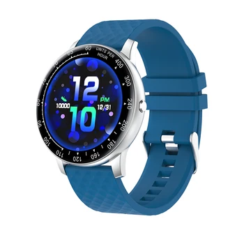 

New Black Silver Metal Smart Watch OLED Color Screen Smartwatch Women Fashion Fitness Tracker Heart Rate Monitor montre homme