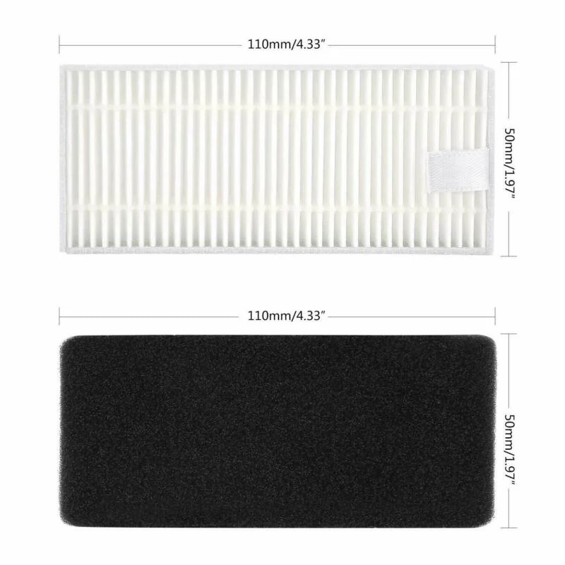 Attachment Sponges For Ecovacs DEEBOT N79 N79s Robotic Side Brushes Attachment Vacuum Cleaner Parts Replacement