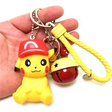 Pikachu Keychain Pendant Pet Elf Pokemon Creative Bag Ornament Small Doll