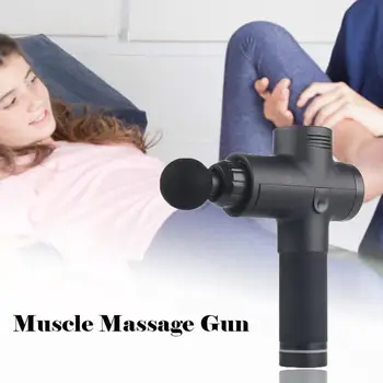 

NEW Electric Fascia Gun Muscle Relaxer High Frequency Mute Deep Fitness Impact Abs Material Massage Instrument Massage Gun