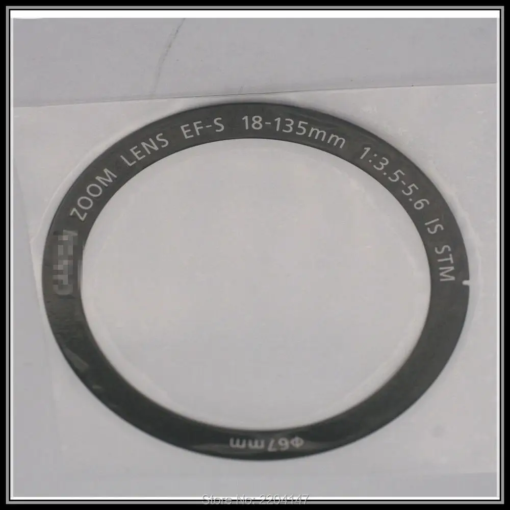 Новое оригинальное переднее имя кольцо в сборе Ремонт для Canon EF-S 18-135 мм f/3,5-5,6 IS STM объектив