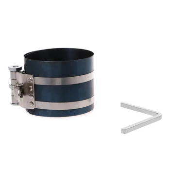 

New Manganese Steel Piston Ring Compressor 3" Racheting 53-175mm Engine Ratchet Type With Quick Release For 1/4" Drive Key
