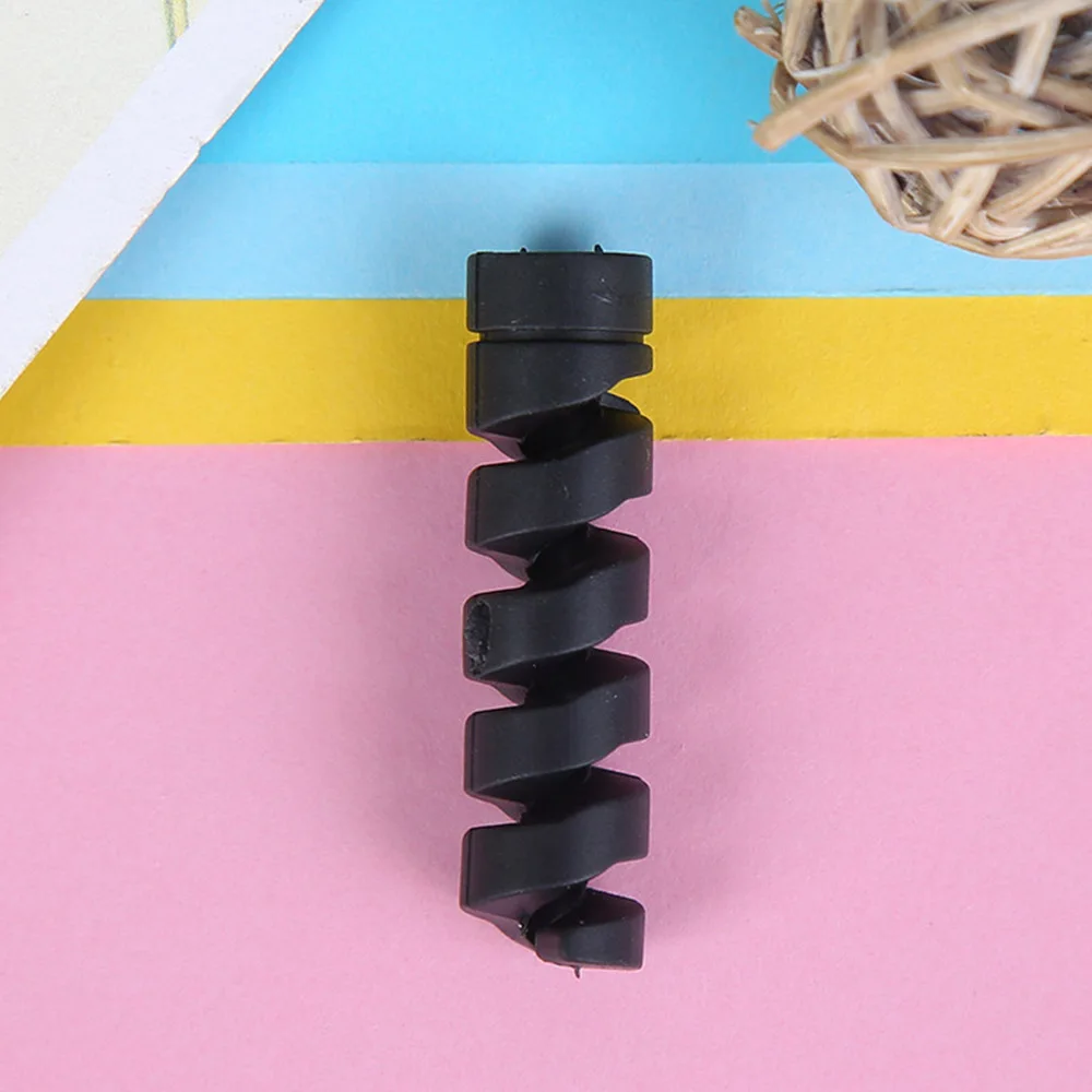 20 шт спиральная трубка кабель для зарядки Защитная крышка USB кабель ...