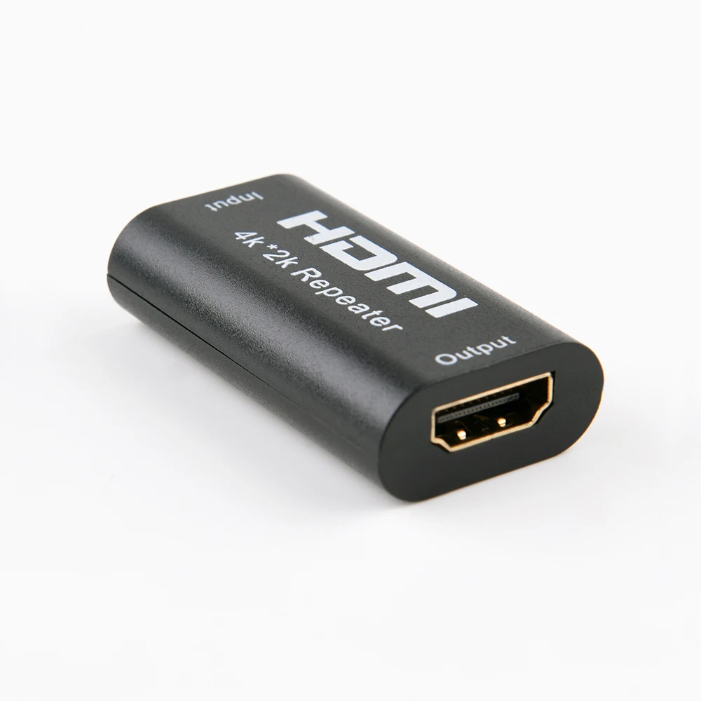 Мини 4K* 2K HDMI удлинитель повторитель 3D 1080P HDMI адаптер Усилитель сигнала Усилитель 4,95 Гбит/с по сигналу HDTV AH131+ HDMI удлинитель