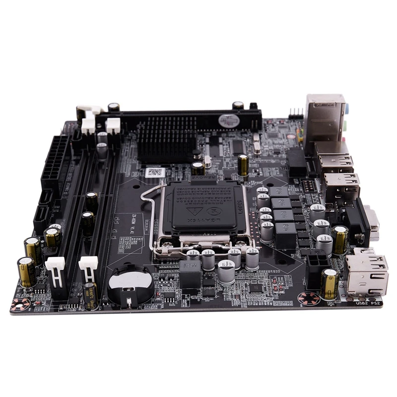 H55 LGA 1156 гнездо для материнской платы LGA 1156 Mini atx Рабочий стол изображения USB2.0 SATA2.0 двухканальный 16G DDR3 1600 для Intel-SCLL