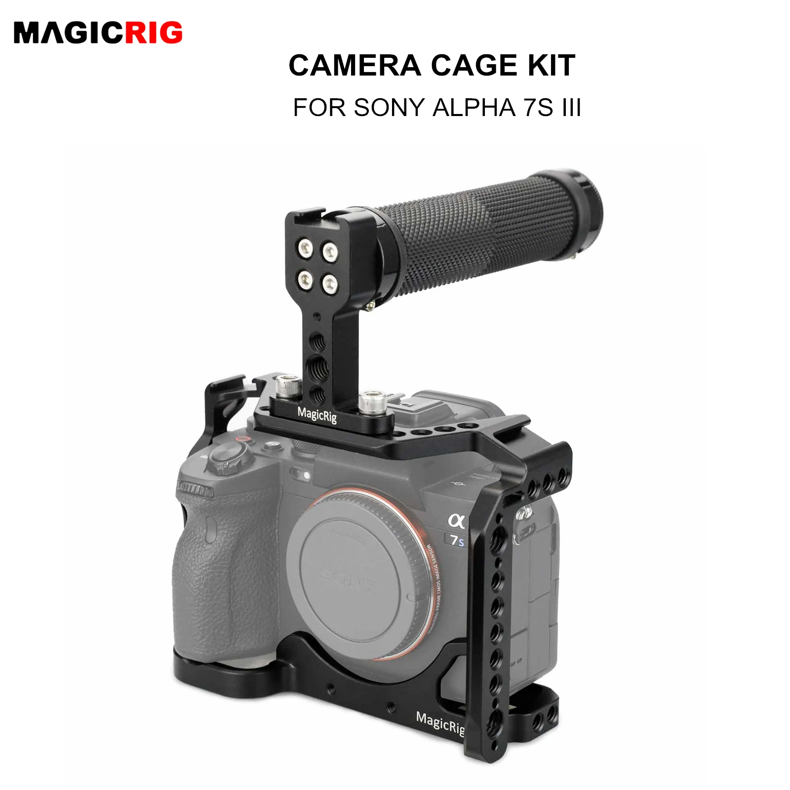 Клетка MAGICRIG A7SIII DSLR с верхней ручкой для камеры Sony Alpha 7S III / A7S3 /A7S | Электроника