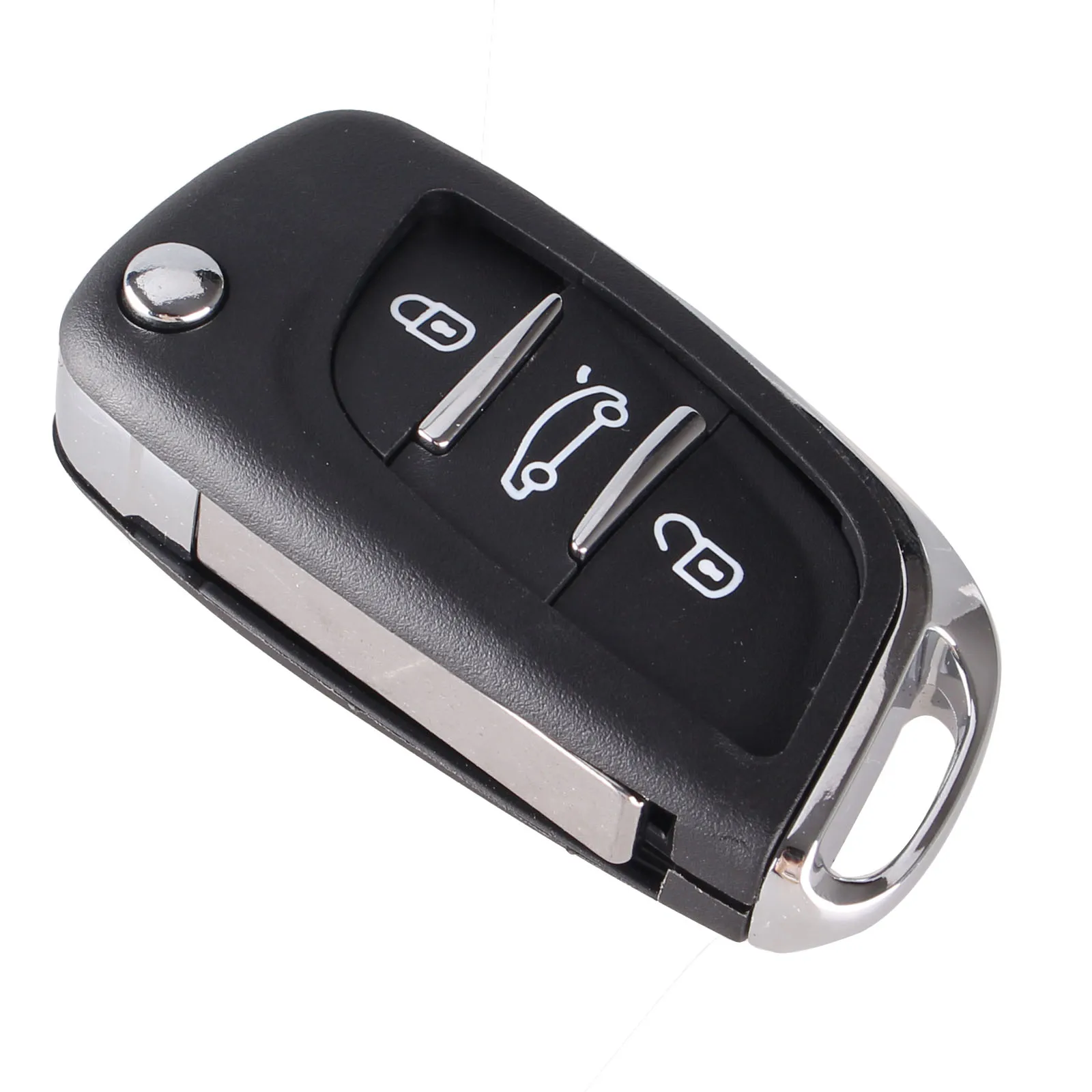 KEYYOU 2/3 Кнопка модифицированный дистанционный ключ для автомобиля в виде ракушки чехол для peugeot 307 408 308 4007 3008 для Citroen C2 C3 C4 C5 C6 Picasso CE0536