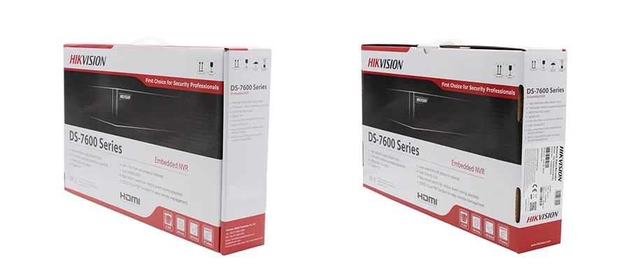 Hikvision 4K 8CH POE NVR DS-7608NI-K1/8 P 8 канальный разъем и воспроизведение видеорекордер наблюдения Встроенный 8 POE порта HDMI 4K выходы