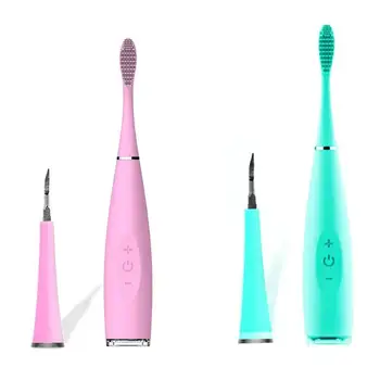 

Portable Electric Sonic Dental Scaler Tooth and Replacement toothbrush head Remover Tooth Tartar Tool Whiten Teeth Hygiene 40