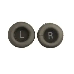 Мягкий и удобный чехол для наушников из искусственной кожи с логотипом LR для наушников диаметром 90 мм