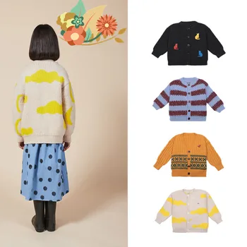 

Pre-sale 2020 BC Autumn Winter Children Sweater Printed Sweater Toddler Clothes Cartoon Kids Boys Girl Knitted Cardigan Jacket