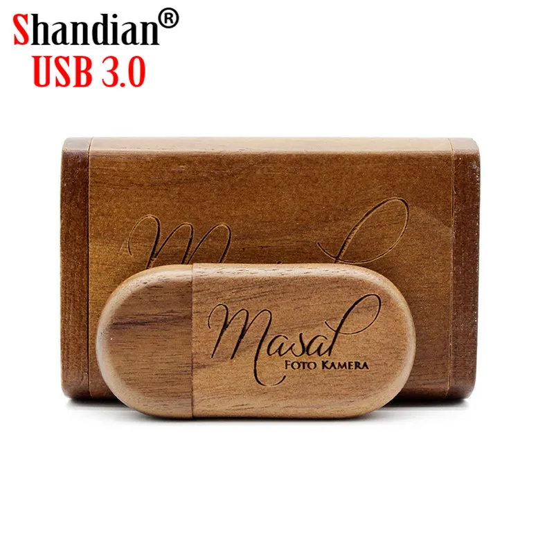 SHANDIAN свободный изготовленный на заказ логотип флеш накопитель USB 3 0 4GB/8GB/16GB/32GB/64GB