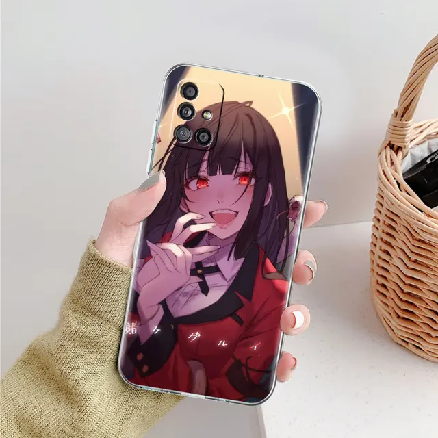 Soft Case for Samsung Galaxy A51 A71 M31 A42 5G A21s A41 M51 A31 M31s Cover Phone Back Shell Capa Kakegurui Jabami Girl Anime PTTM-CLS12