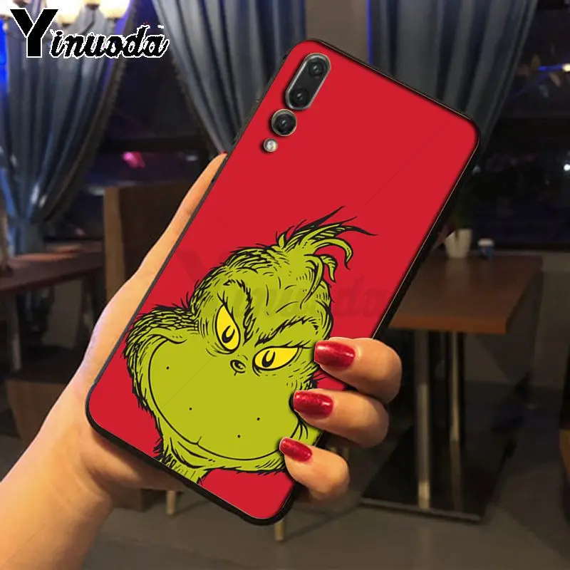 A11 Чехол для honoer8x Green Grinch Роскошный Уникальный Дизайн чехол для телефона huawei p30 pro p20lite honor8x nova 3i P20 pro coque - Цвет: A11