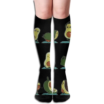 

Cartoon Avocado Socks