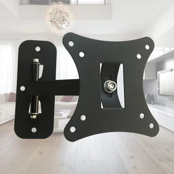 

10-26inch Swivel Mount Heavy Duty Adjustable Universal KTV Strong LCD Home 180 Degree Rotating TV Wall Bracket Flat Screen Lobby