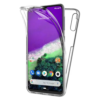

TBOC case for Xiaomi Mi A3 [69 "]-Case [Clear] Full [Silicone TPU] double Face [360 Degree] Mobile