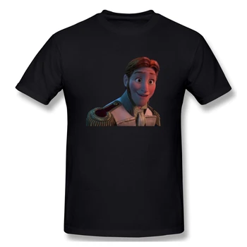 

Hans Frozen 2 Anna Elsa print casual mens o-neck tee shirt homme and fashion 100% Cotton Hip Hop Streetwaear T-Shirt