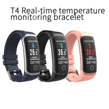 

Press Sn Smart Watch Temperature Detection Smart Bracelet with Heart Rate Monitor Sleep Blood Sports Watch