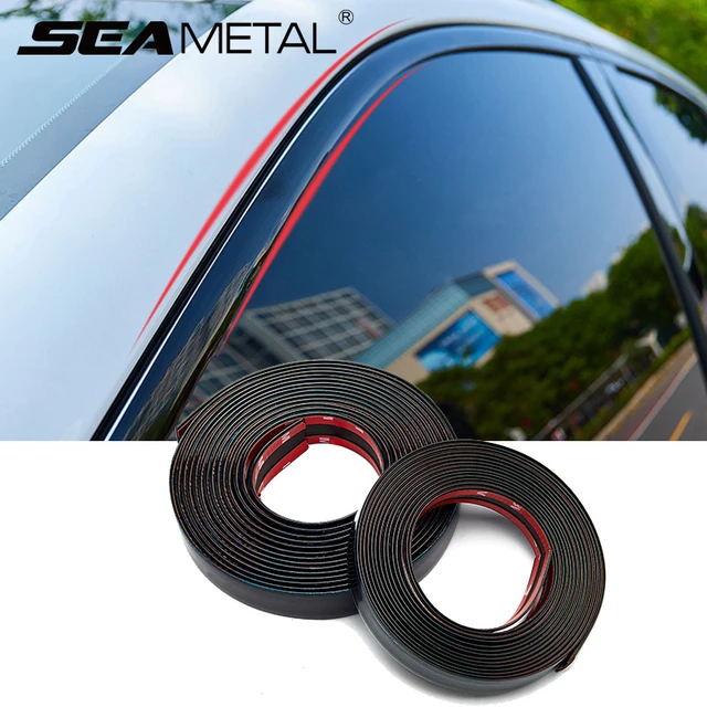 Protector de puerta de coche, tira decorativa de borde de puerta de coche,  moldura anticolisión automática, accesorios de estilo de coche, 10 metros -  AliExpress