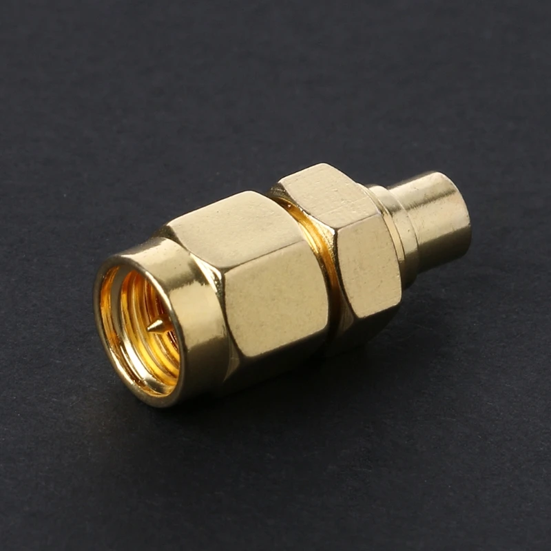 

SMA Male Plug To MCX Female Jack RF Coax Adapter Connector Straight Goldplated
