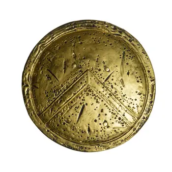 

[Top] Simulation 300 Sparta warriors soldier Shield weapons model adult child cosplay toy Costume party Bar room decoration