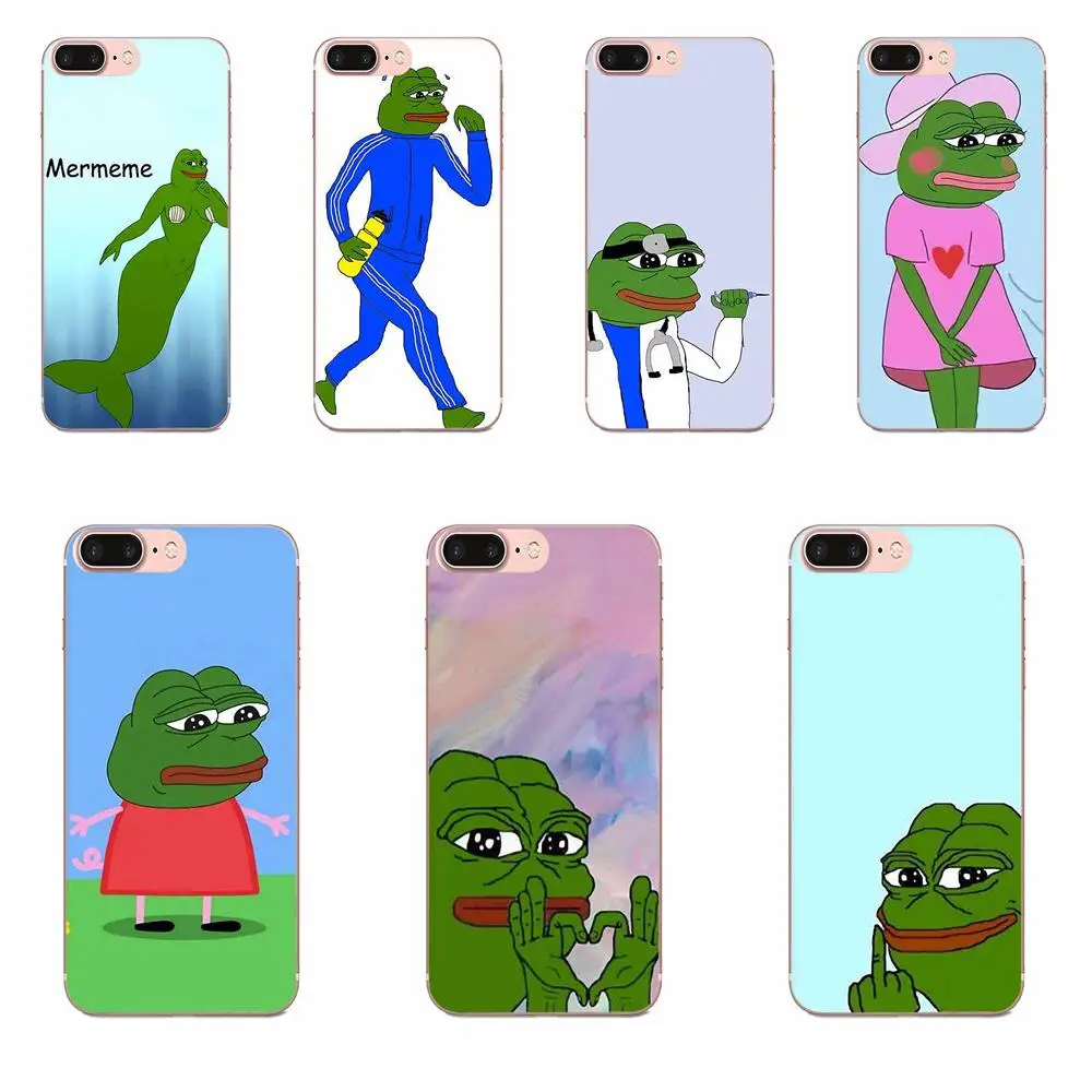 Интернет мем Smug Frog Pepe для Xiao mi 3 4 4C 4i 5 5s 5X6 6X8 SE Pro Lite A1 Max x 2 Note |