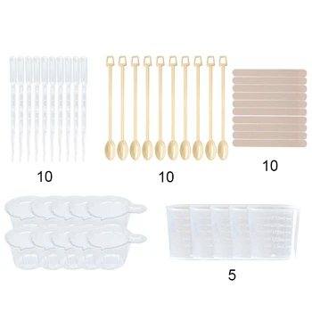

Silicone Mold Sets for Epoxy Resin Mould DIY Clay Resin Casting Mold Jewelry Tools Set