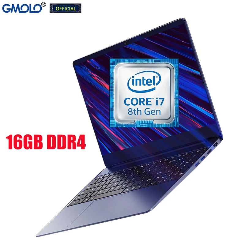Игровой ноутбук GMOLO 15 6 16 ГБ DDR4 ТБ SSD core I7 8 го поколения четырехъядерный Geforce MX250