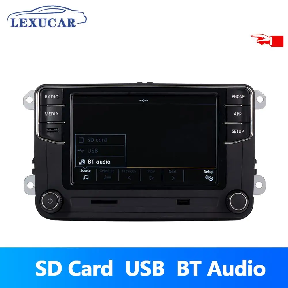 RCD360 RCD 360 Carplay 6RD 035 187B MIB Автомагнитола Mirrorlink для VW Golf 5 6 Jetta MK5 MK6 Polo passat B6 B7 CC Tiguan Touran