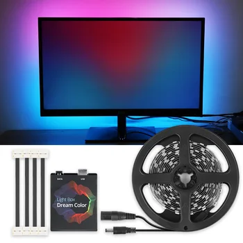 

Addressable Ambient TV Kit Drean Screen Smart Pixel Ambi Strip light For TV Computer PC Destop Backlight Lighting 1M - 5M Kit