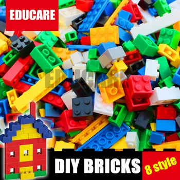 

New 8 Styles DIY Educational Building Brick City Toy Fit Lepinings Bulk Bricks City Technic Model Building Block Kid Gift