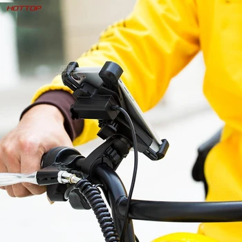 

Hot Sale Motor Electric Vehicle Phone Bracket USB Charger Waterproof Takeaway Universal Car Bike
