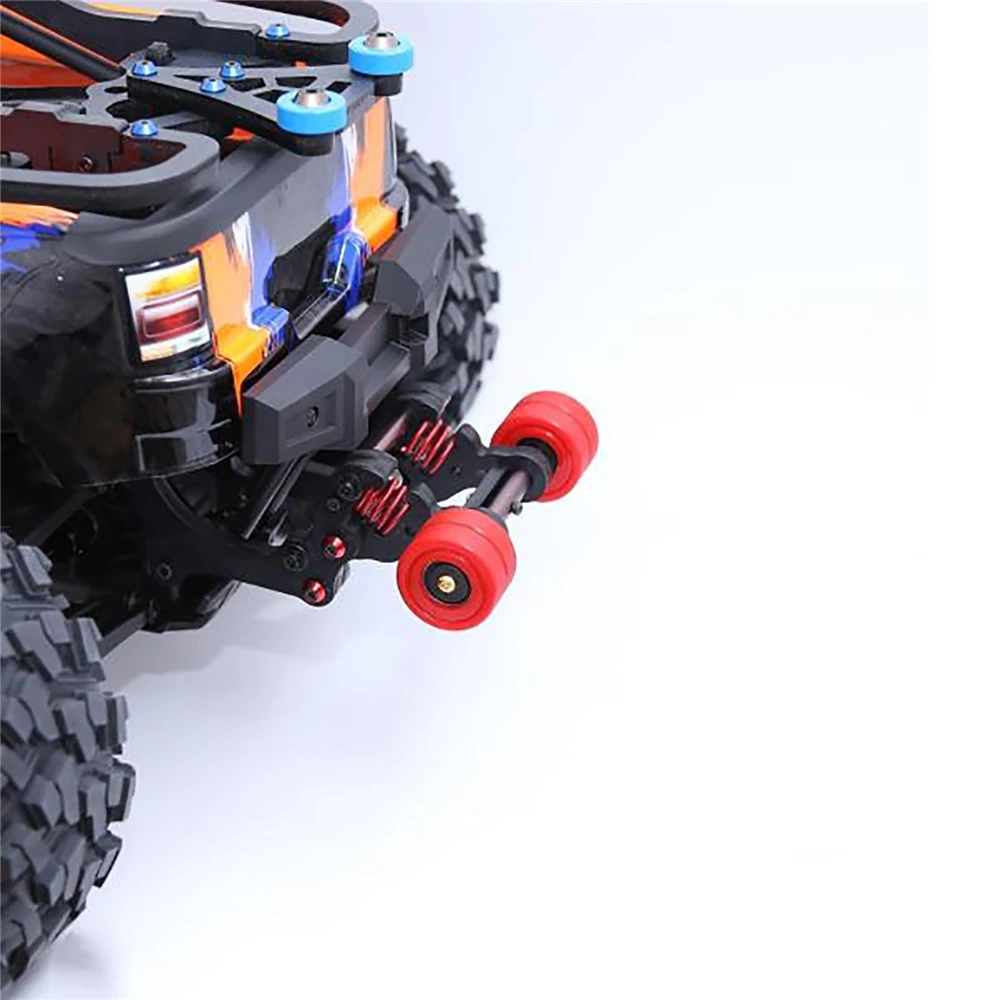 2-Wheels Wheel Keel Spring Wheelie Bar For 1:5 Traxxas XMAXX X-MAXX DIY RC Car 2-Wheels Wheel Keel Spring Wheelie Bar For 1:5 Traxxas XMAXX X-MAXX DIY RC Car