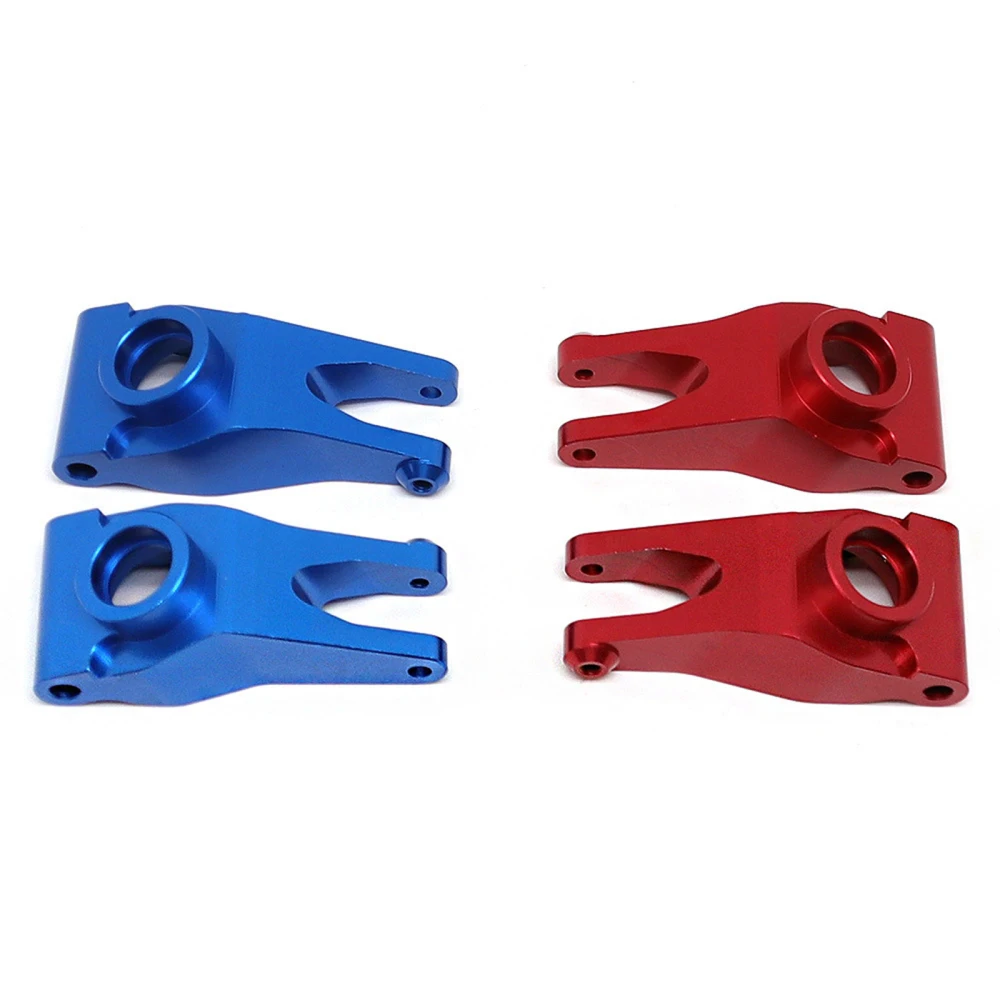 

For 1/10 Arrma Senton Big Rock Vortex Cranite Typhoon Front Rear Universal Axle Seat Red/Blue Mount Kit