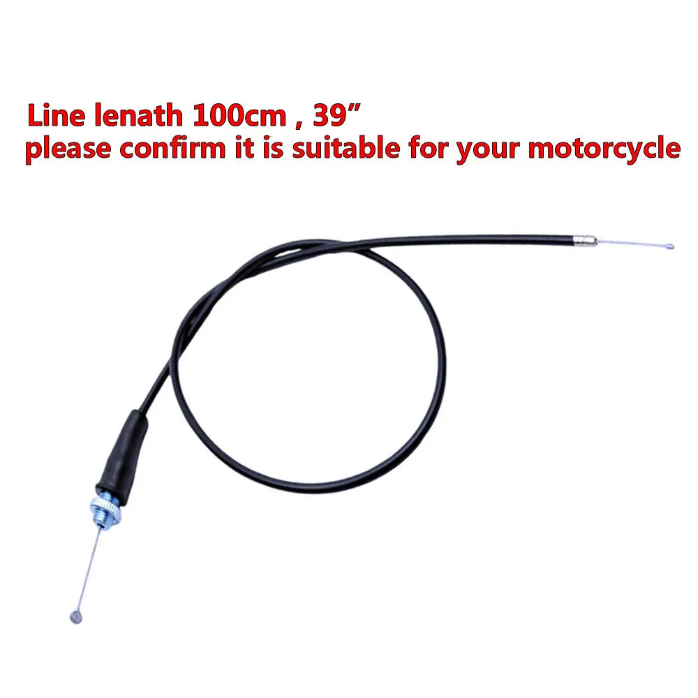 39"/100cm Throttle Cable for Honda TRAIL 90 CT90 ST90 Black Motorcycle