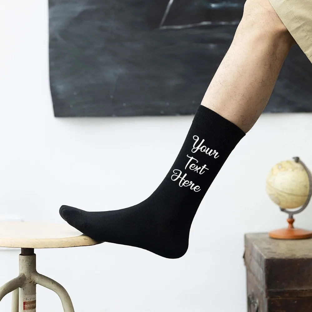 Groomsman wedding party personalised socks