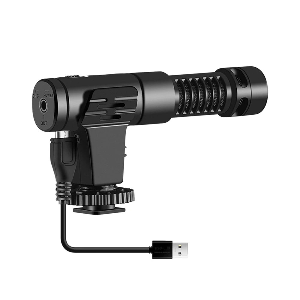 MIC-07PRO видео микрофон супер-кардиоидный пикап DSLR камера видеокамера с микрофоном смартфон Запись голоса микрофон
