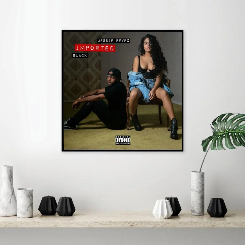 Jessie Reyez &amp 6LACK импортный Шелковый постер с одним покрытием для домашнего декора