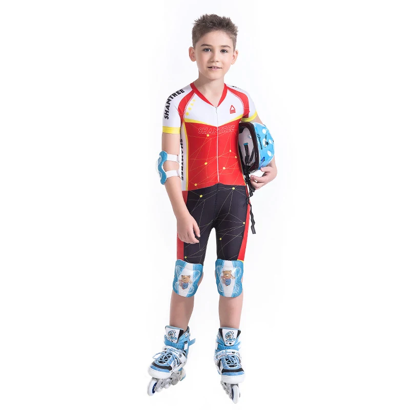 only Cycling Set Детская команда Спорт на открытом воздухе Катание ролик для одежды дышащий комплект MTB Одежда Лето детский баланс велосипед Джерси - Цвет: only Cycling Set