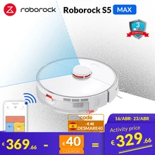 Roborock S5 Max Robot aspirateur intelligent balayage nettoyage vadrouille électrique mise à niveau de S50 S55 maison tapis poussière Robot collecteur