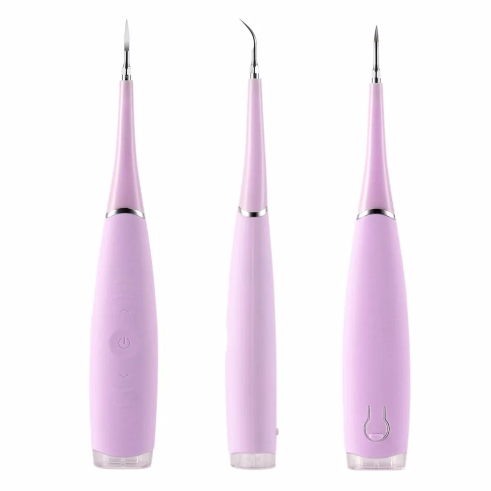 English Box Pack Electric Sonic Dental Scaler Tooth Calculus Remover Tooth Stains Tartar Tool Dentist Teeth whitening Toothbrush