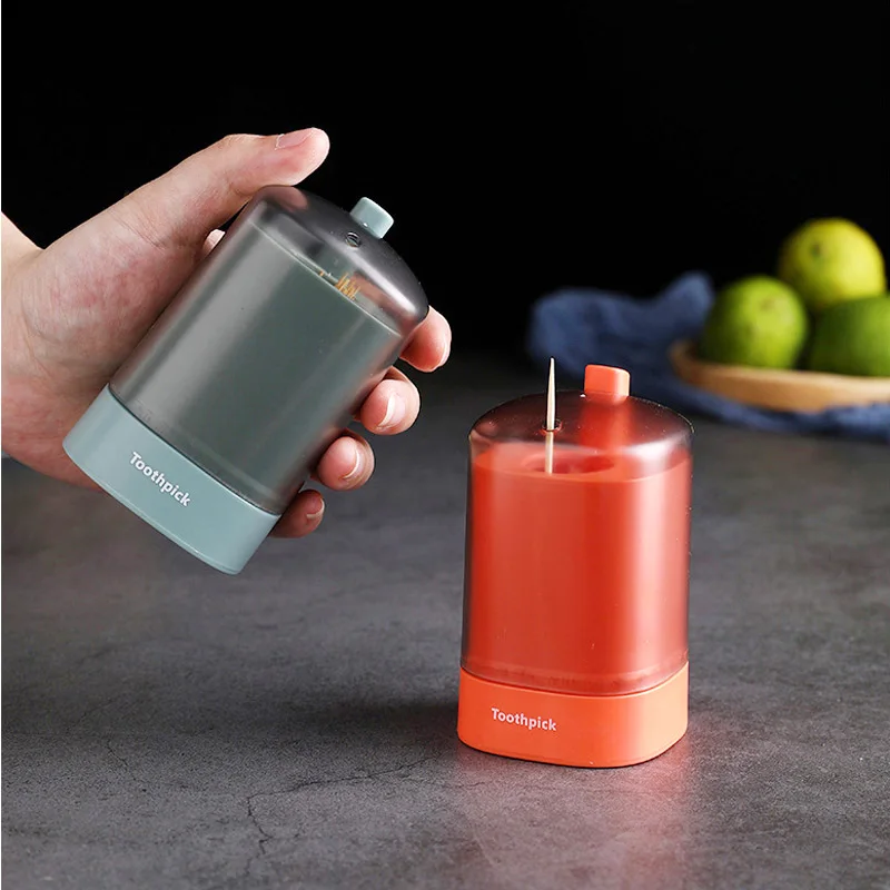 Automatic Pop up Toothpick Box Portable Pop up Toothpick Holder