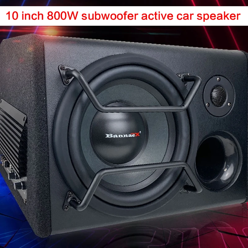 800w Super Subwoofer With Tweeter Car Audio Diy Car 12v24v High Power Speaker Active Speaker Modification - Speakers - AliExpress