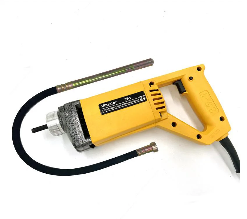 220V Hand-Held Concrete Vibrator 2m Vibrating Spear Industrial Portable Plug-in