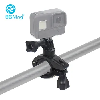 

BGNING Bicycle Motorcycle Bike Handlebar Clamp Clip Mount Adapter Holder 360Degree Rotatable for Gopro 8/7/6 /5/4/3/2 Camera