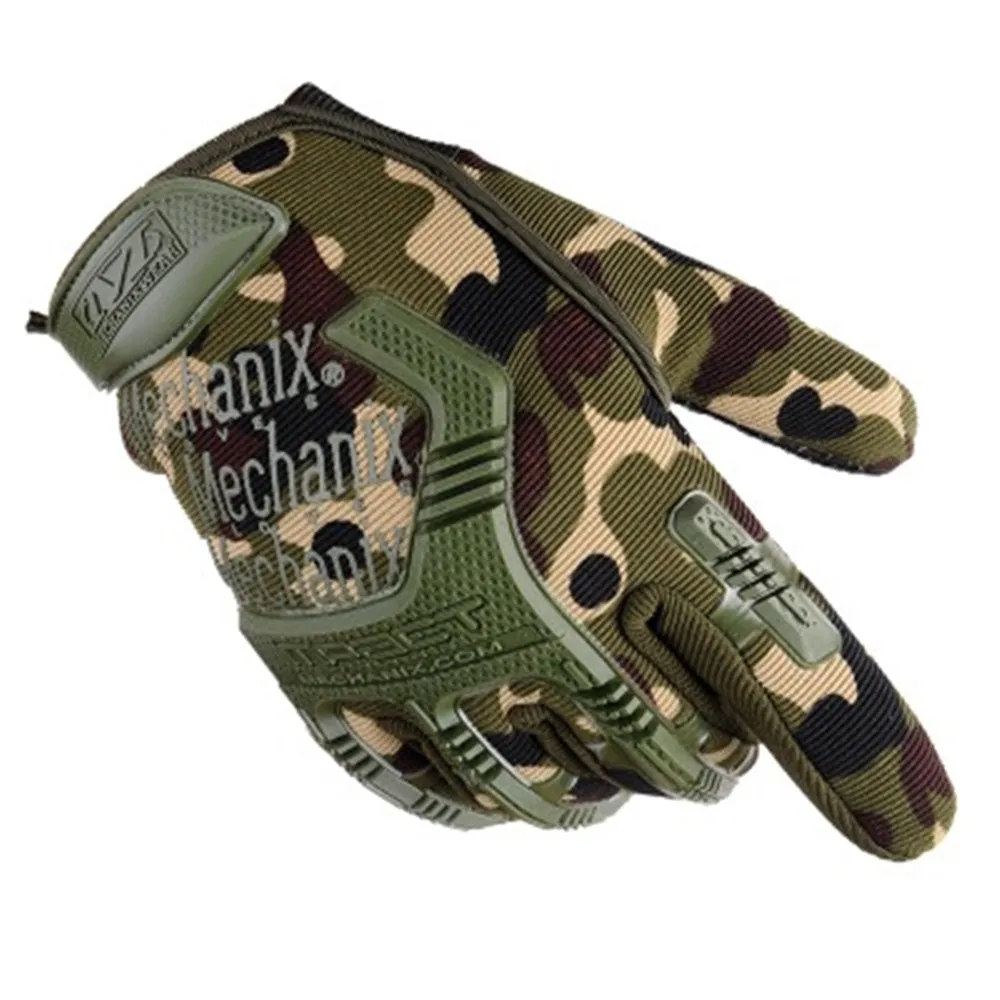 Outdoor Fly Fishing Waterproof Non-slip Breathable Full-finger Durable Cycling Fishing Gloves Tactical Protective Training 2021