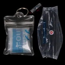 1 шт. сердечно-легочной реанимации маска чрезвычайных защитная маска первой медицинской помощи сердечно-легочной реанимации реанимационная маска брелок для выживания на природе, для оказания первой помощи